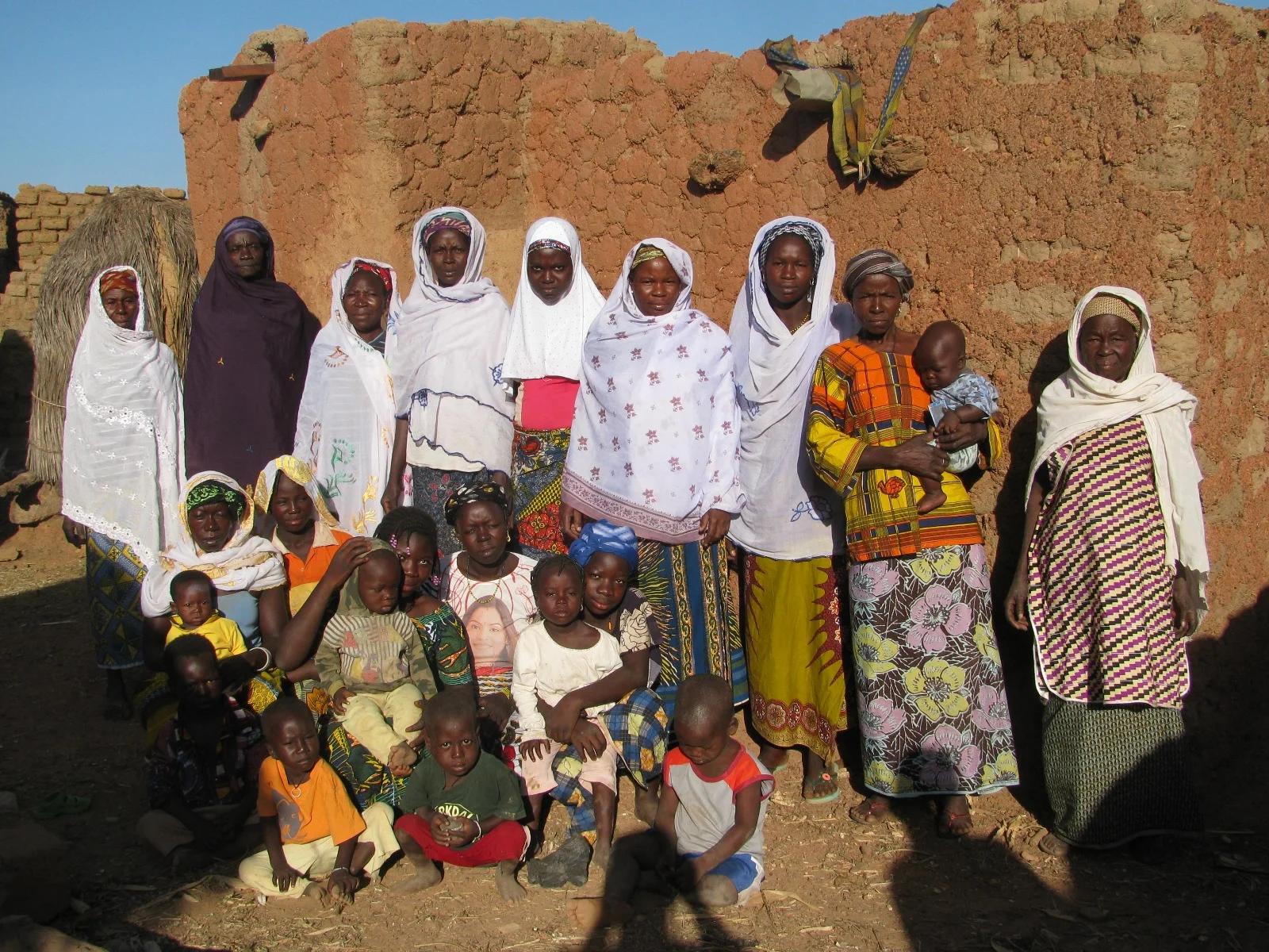 Women and children in Africa